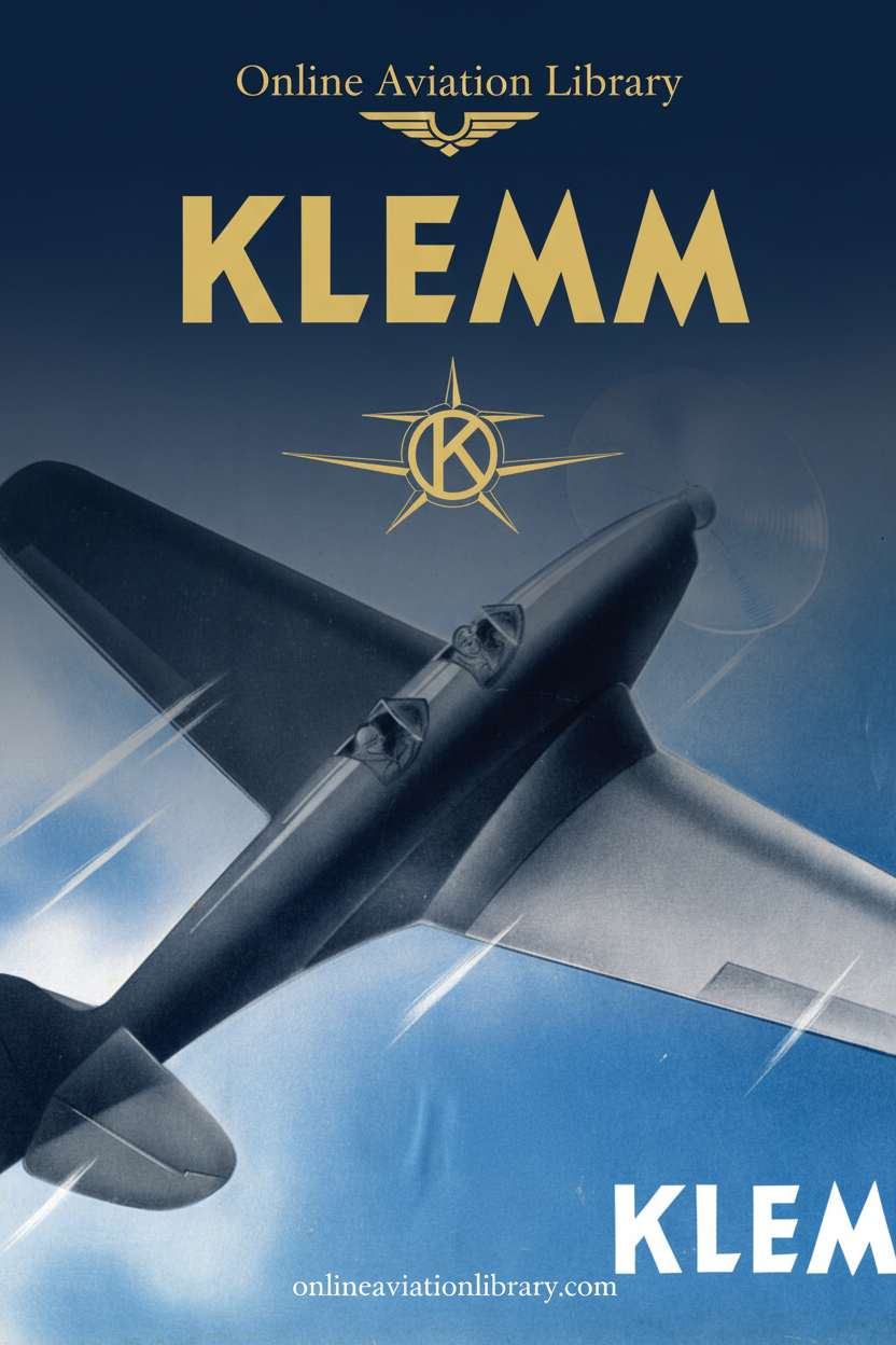 Klemm Standard Cover Page