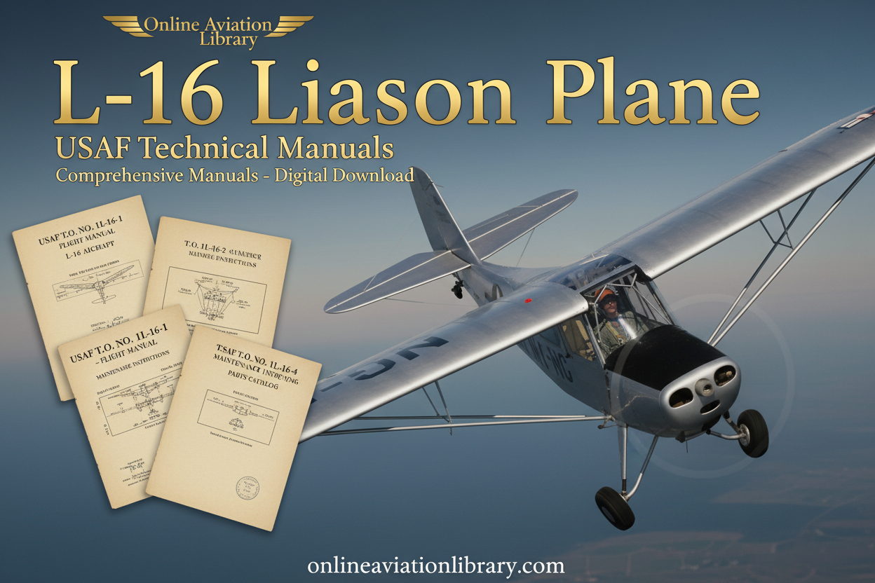 L-16 Liaison Plane LB4 Banner