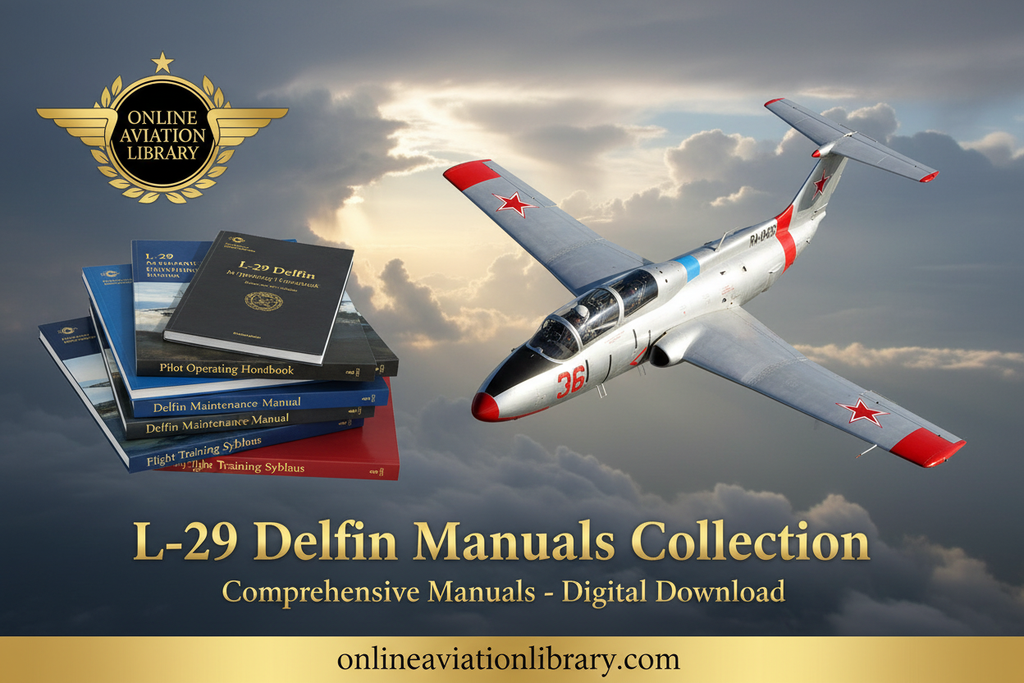L-29 Delfin Manuals Collection LB4 Banner