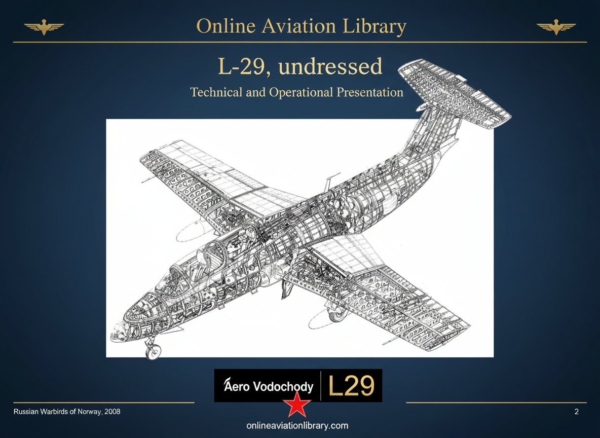 L-29 Technical and Operational Presentation Cover Page