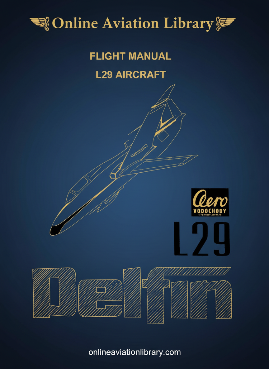 L29 Aircraft Flight Manual Cover Page