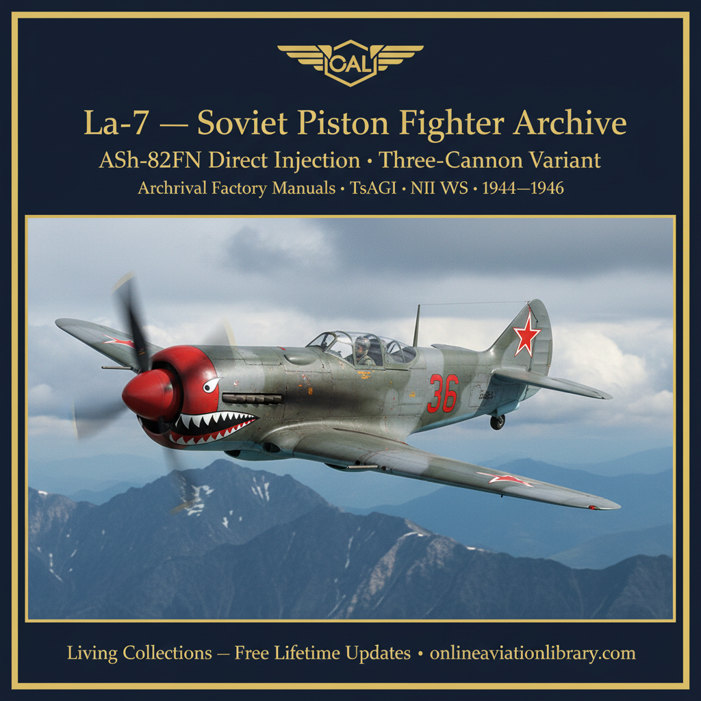 La-7 Banner — No.36 Shark Mouth
