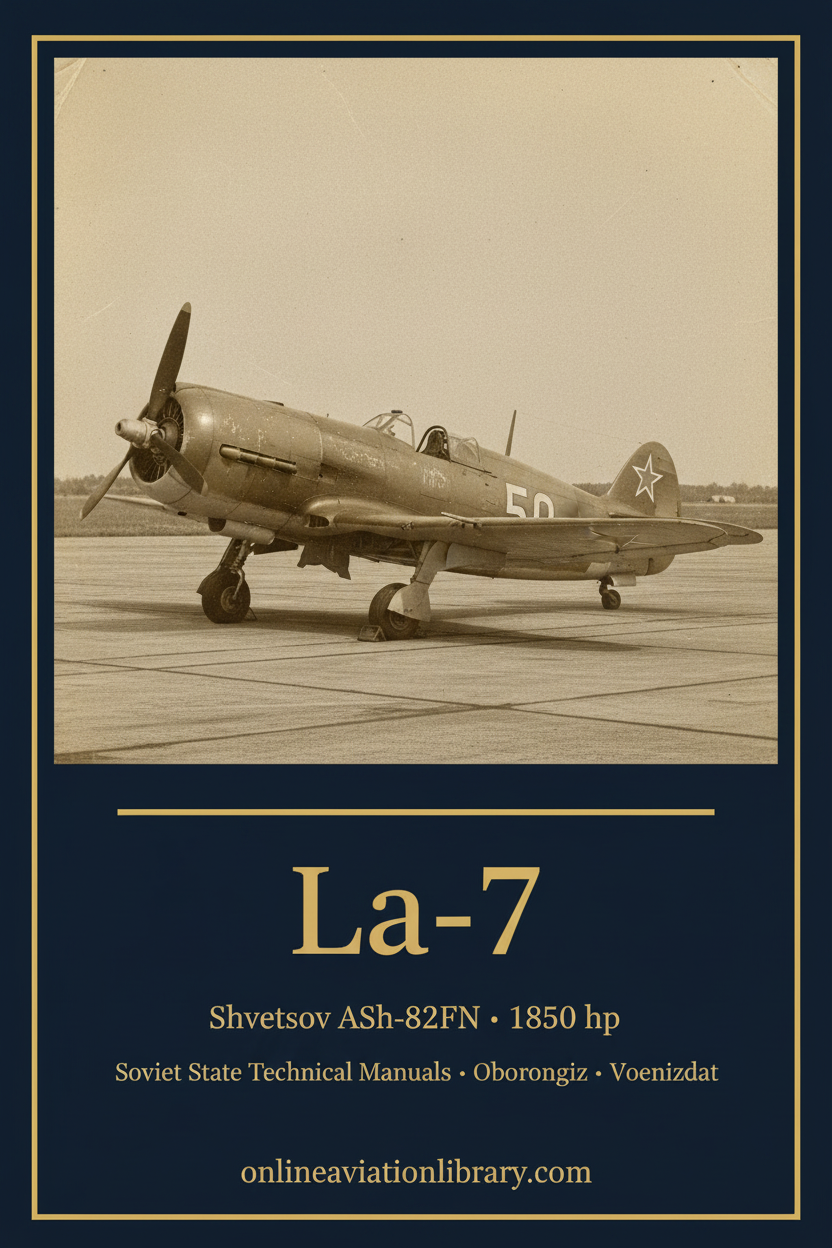 La-7 Banner — No.50 Airfield