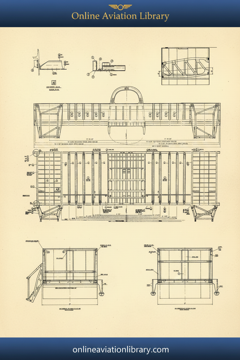 Lancaster Blueprints Cover Page Yellow