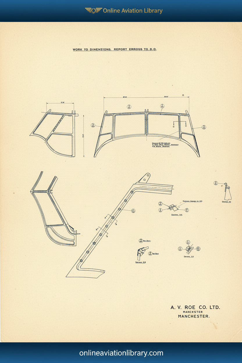 Lancaster Blueprints Cover Page Yellow
