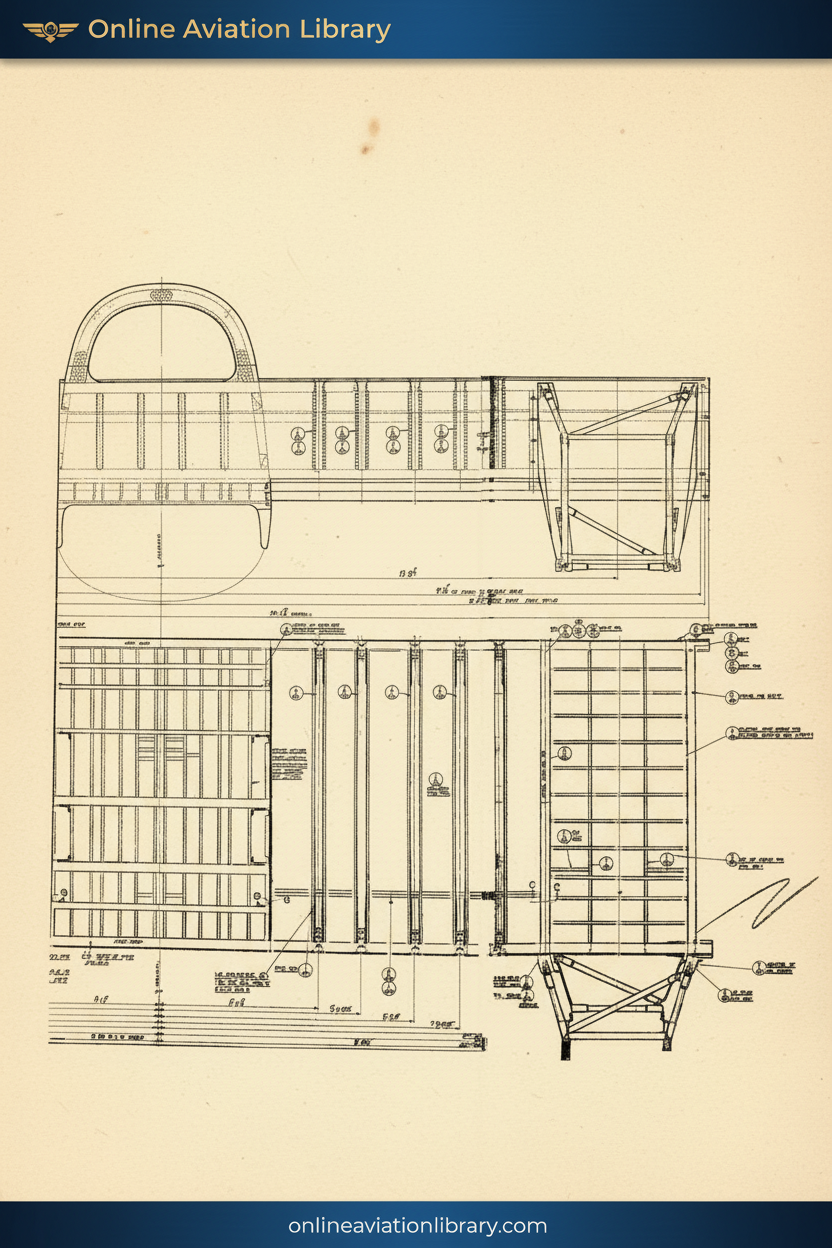 Lancaster Blueprints Cover Page Yellow