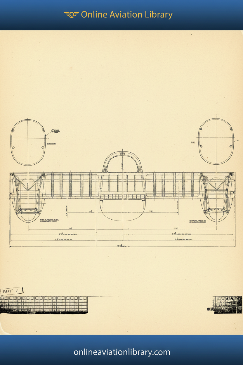 Lancaster Blueprints Cover Page Yellow