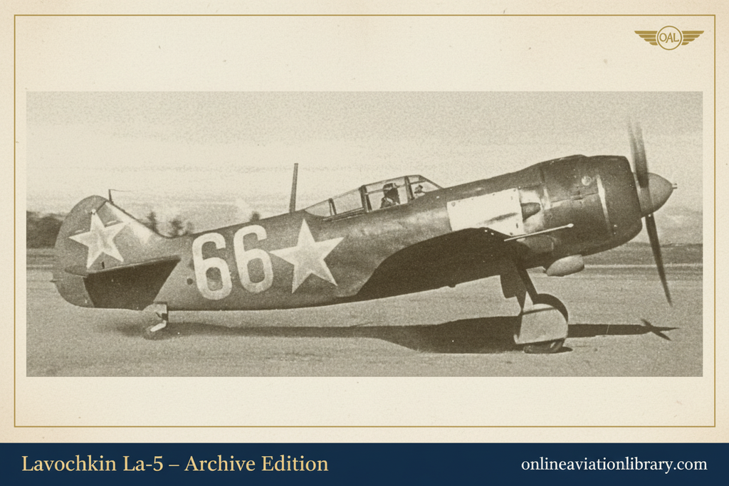 Lavochkin La-5 Archive Edition Banner