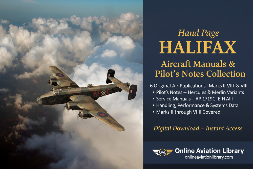 LB4 Banner 1 — Halifax B III Above Clouds
