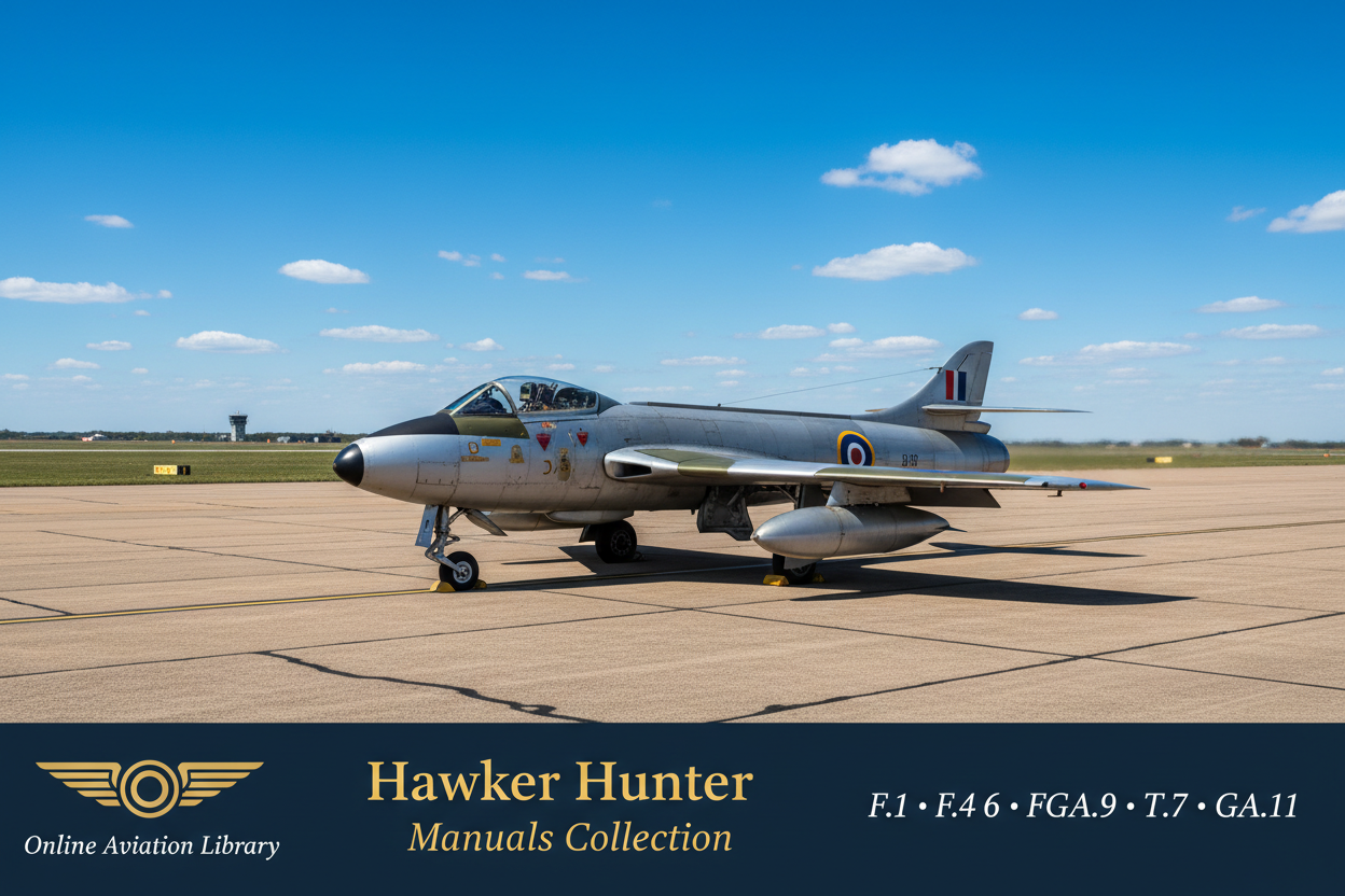 LB4 Banner 2 - Hawker Hunter on ground