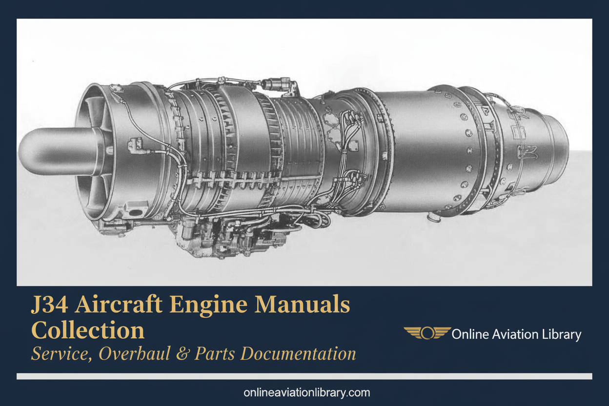 LB4 Banner 2 — J34 Aircraft Engine Manuals Collection