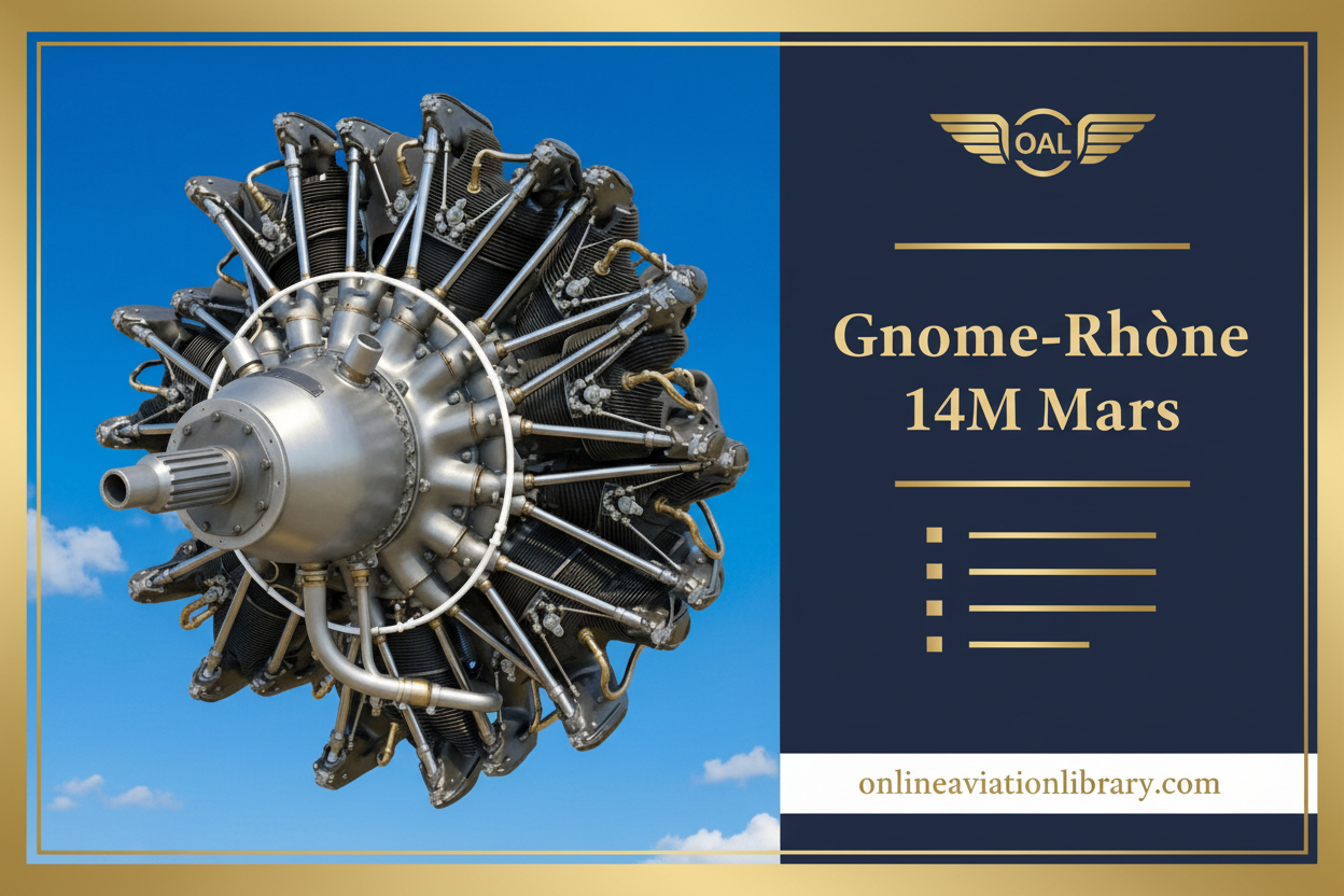 LB4 — Gnome-Rhône 14M with title