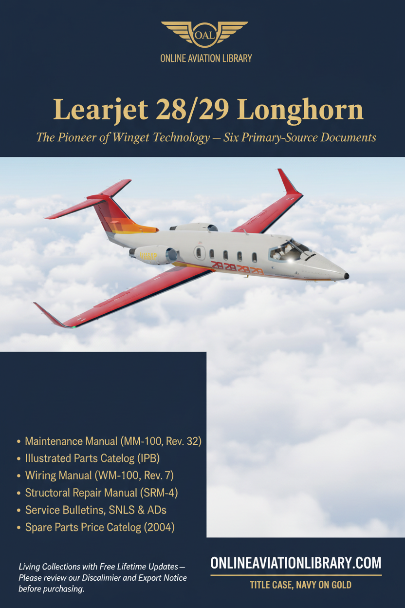 Learjet 28/29 Portrait Banner