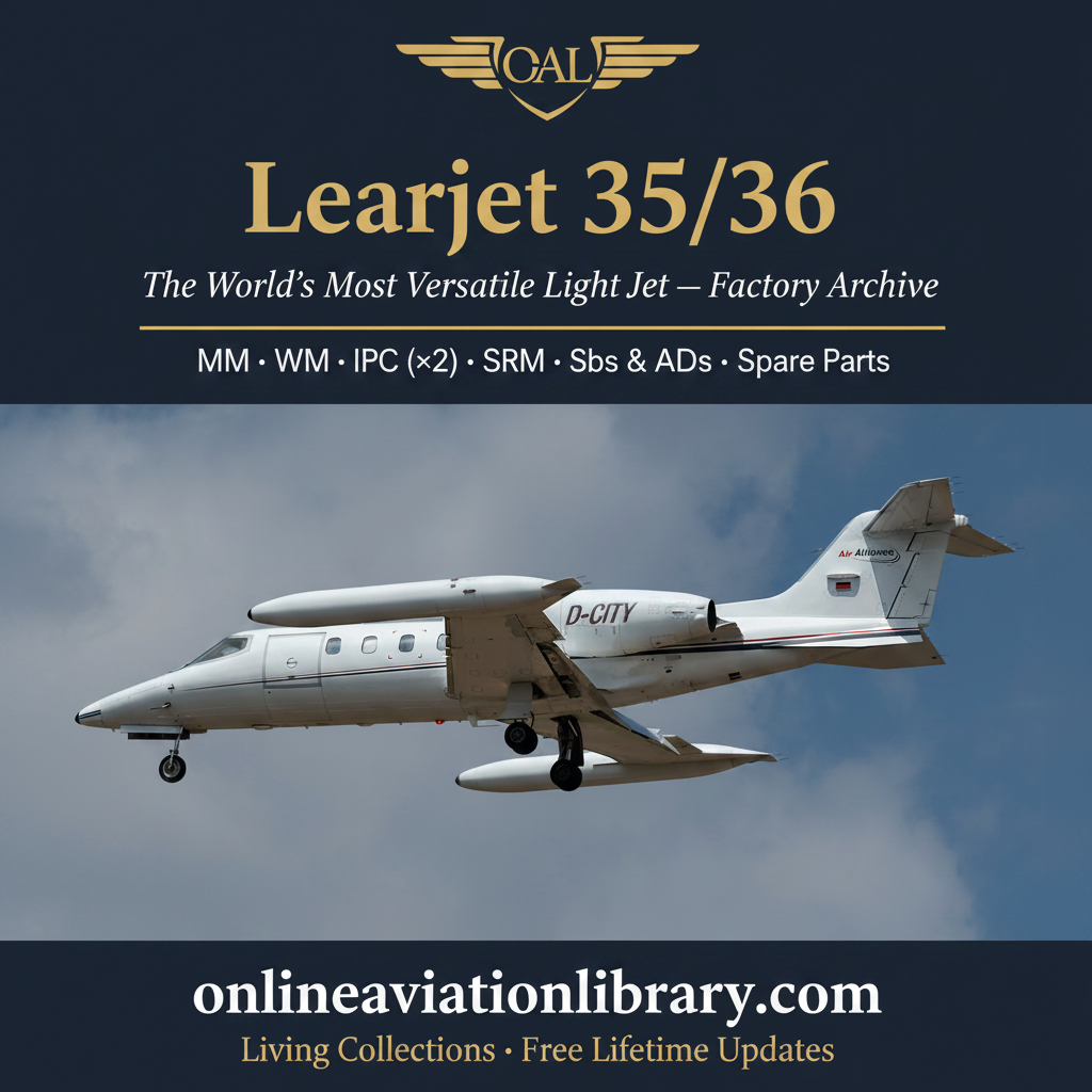Learjet 35/36 Square Banner