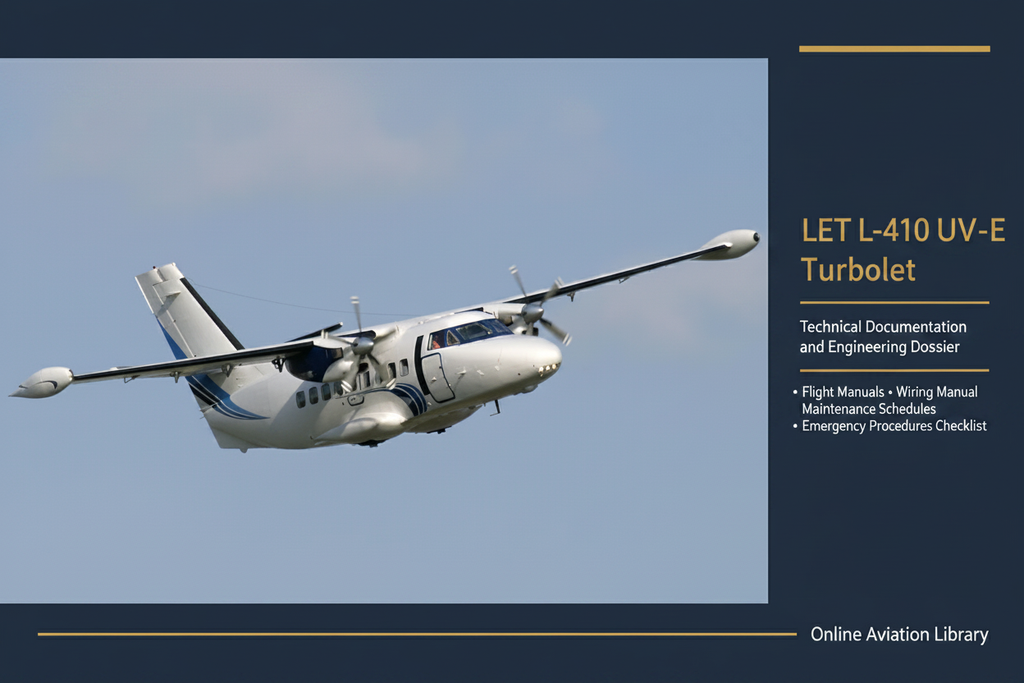 LET L-410 UVP-E Single Aircraft Banner