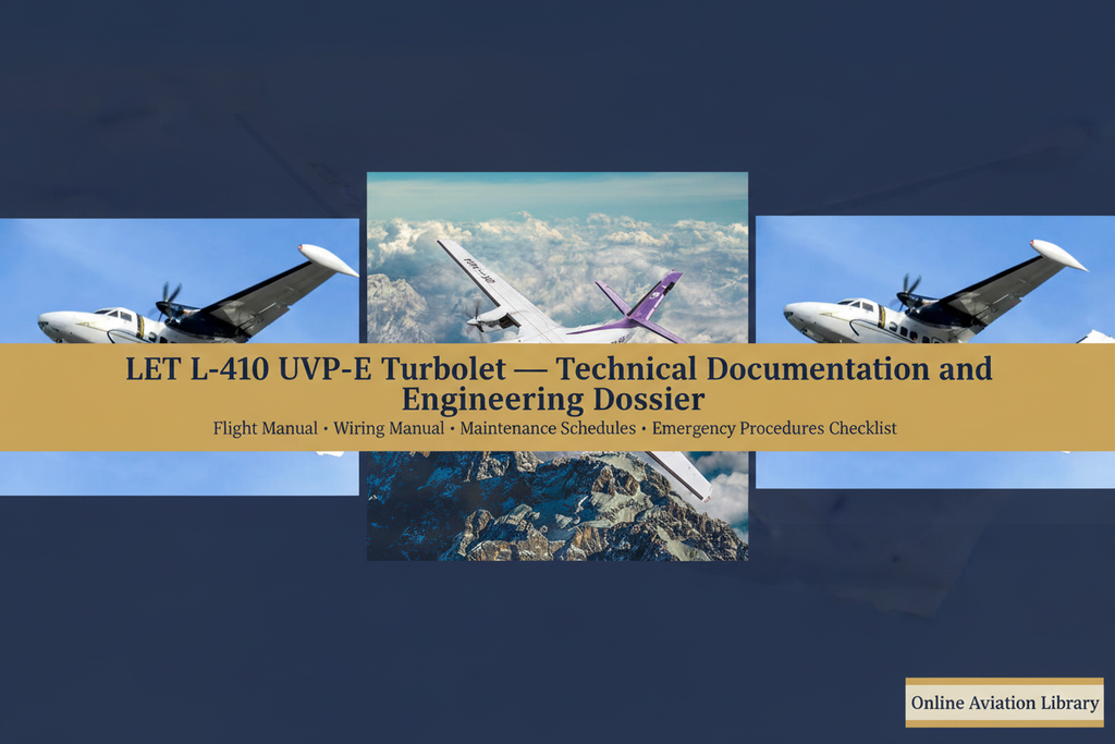 LET L-410 UVP-E Turbolet Banner