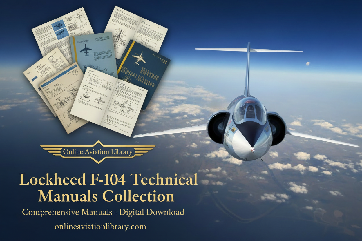Lockheed F-104 Technical Manuals Collection Banner