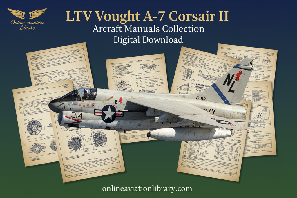 LTV Vought A-7 Corsair II Facebook Banner