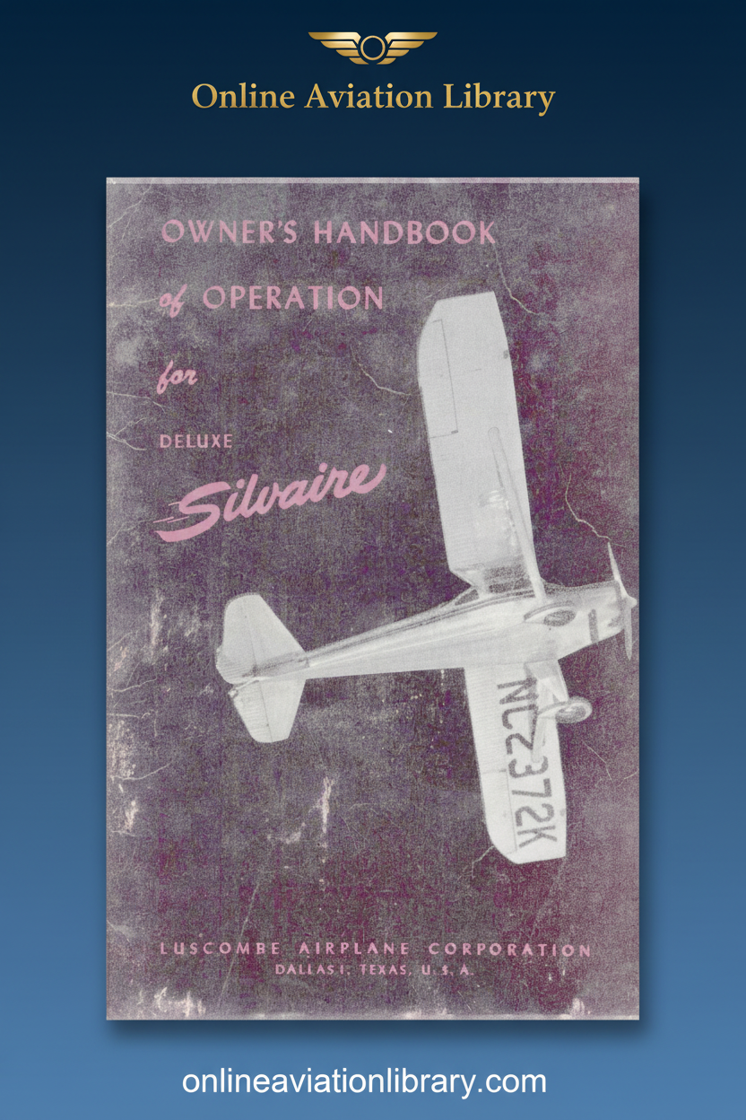 Luscombe Silvaire Standard Cover Page 2