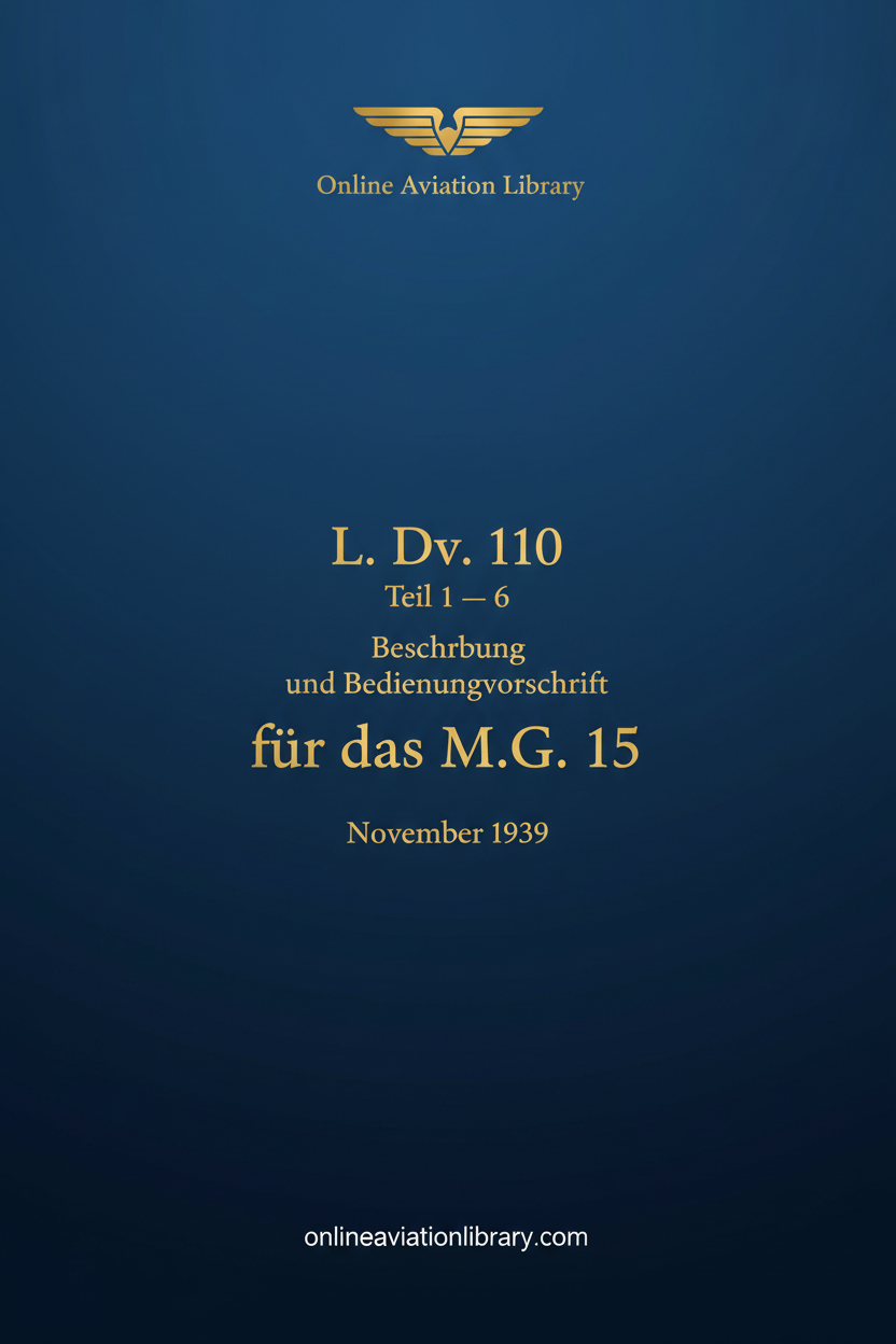 M.G. 15 Standard Cover Page