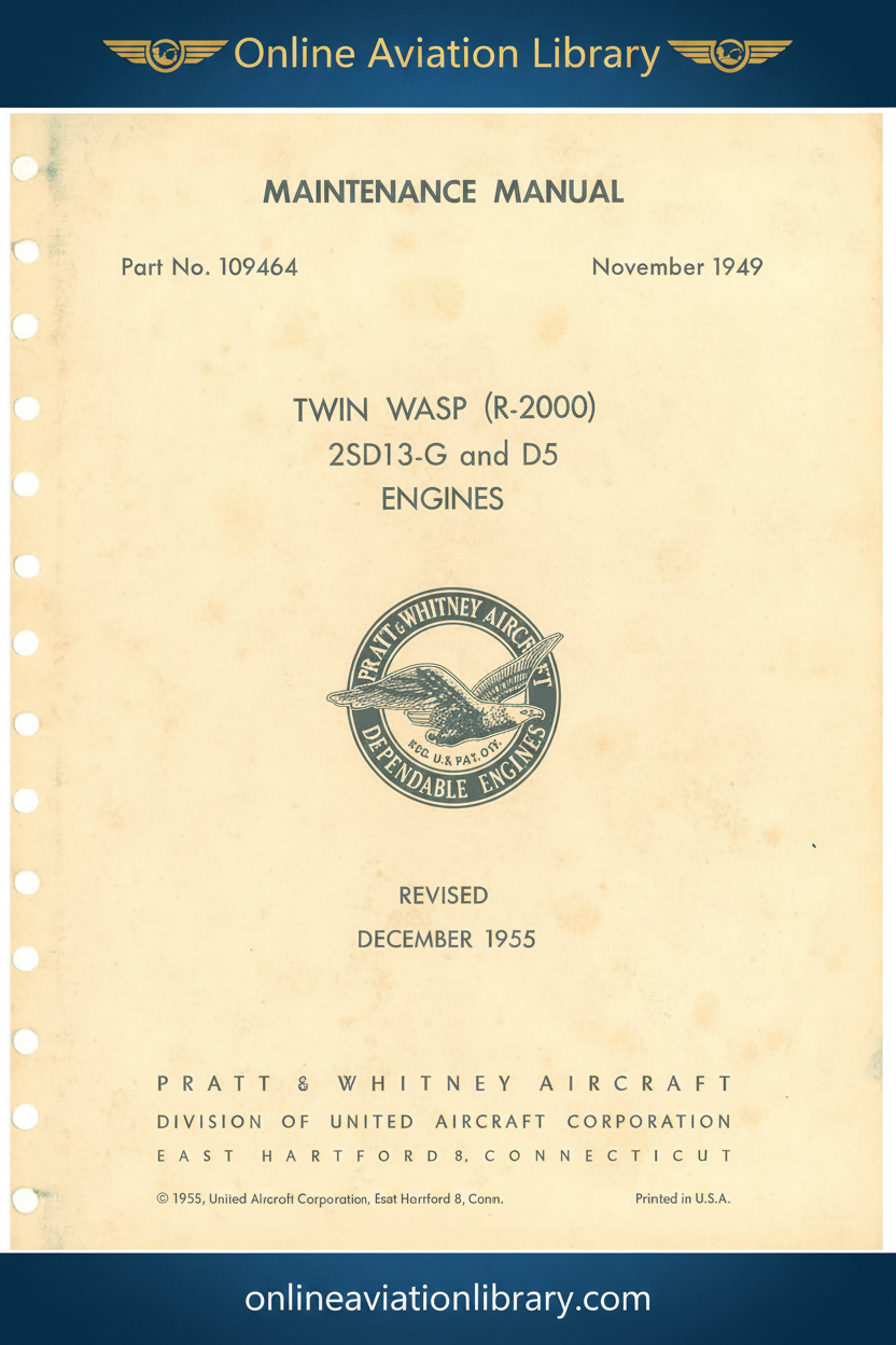 Maintenance Manual Cover