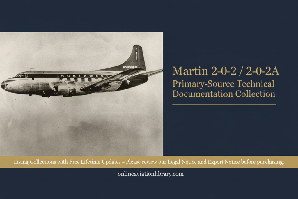 Martin 2-0-2 — Northwest Airlines archival banner