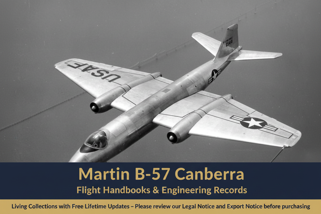Martin B-57 Banner 2 — Natural Metal Top-Down