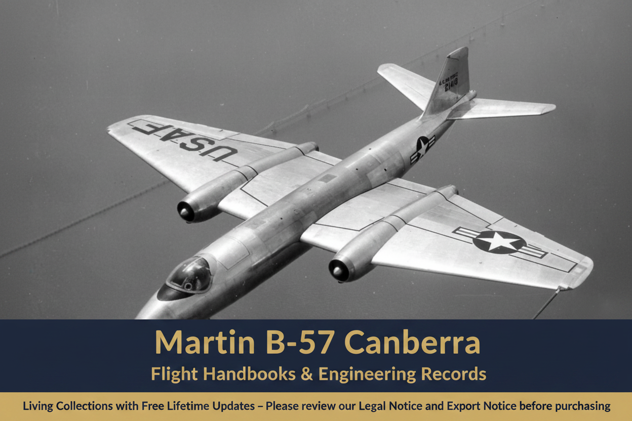 Martin B-57 Banner 2 — Natural Metal Top-Down