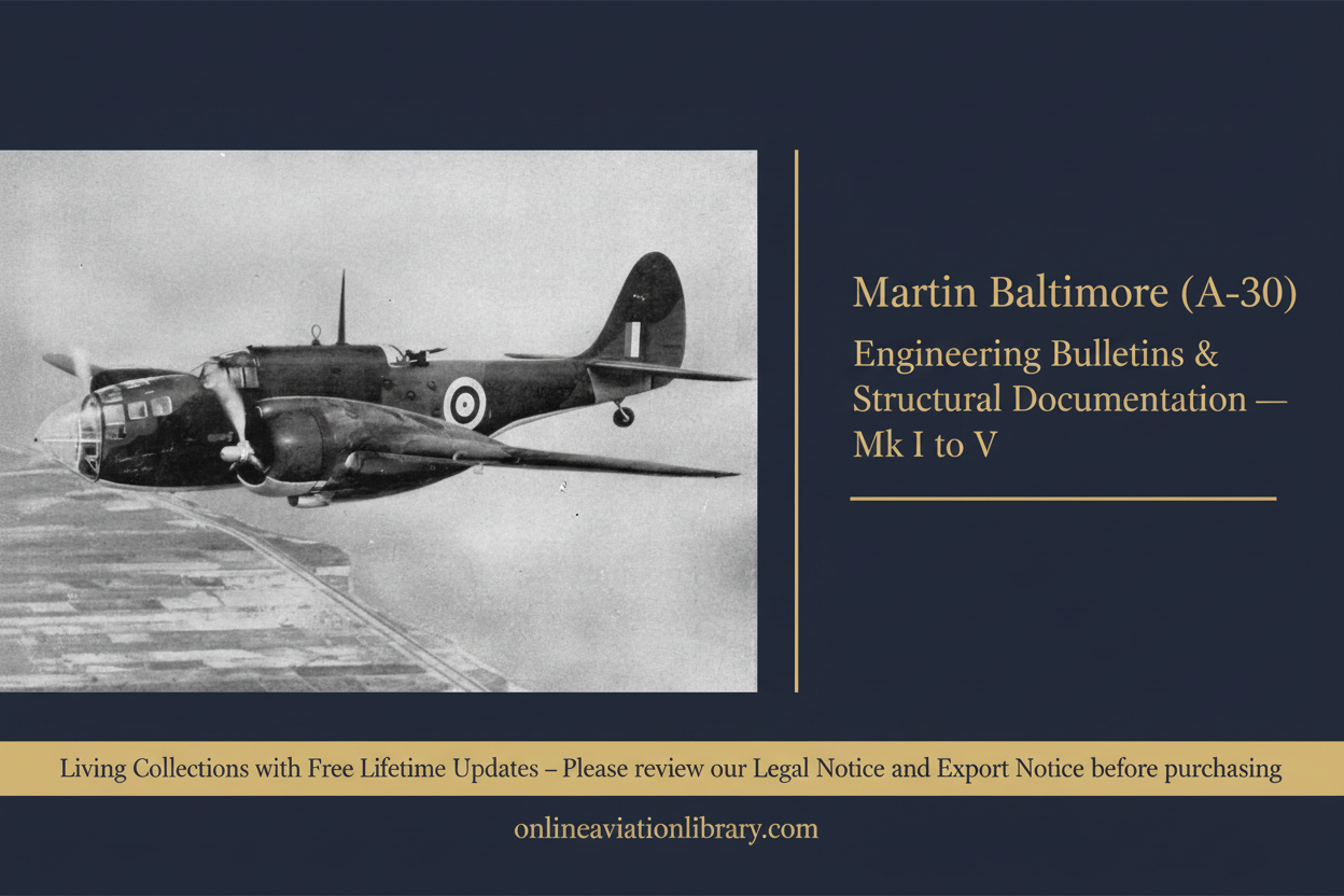 Martin Baltimore — Engineering Bulletins banner