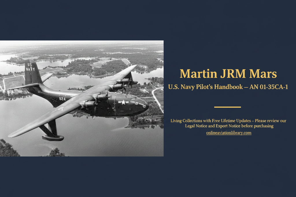 Martin JRM Mars — Caroline Mars US Navy banner