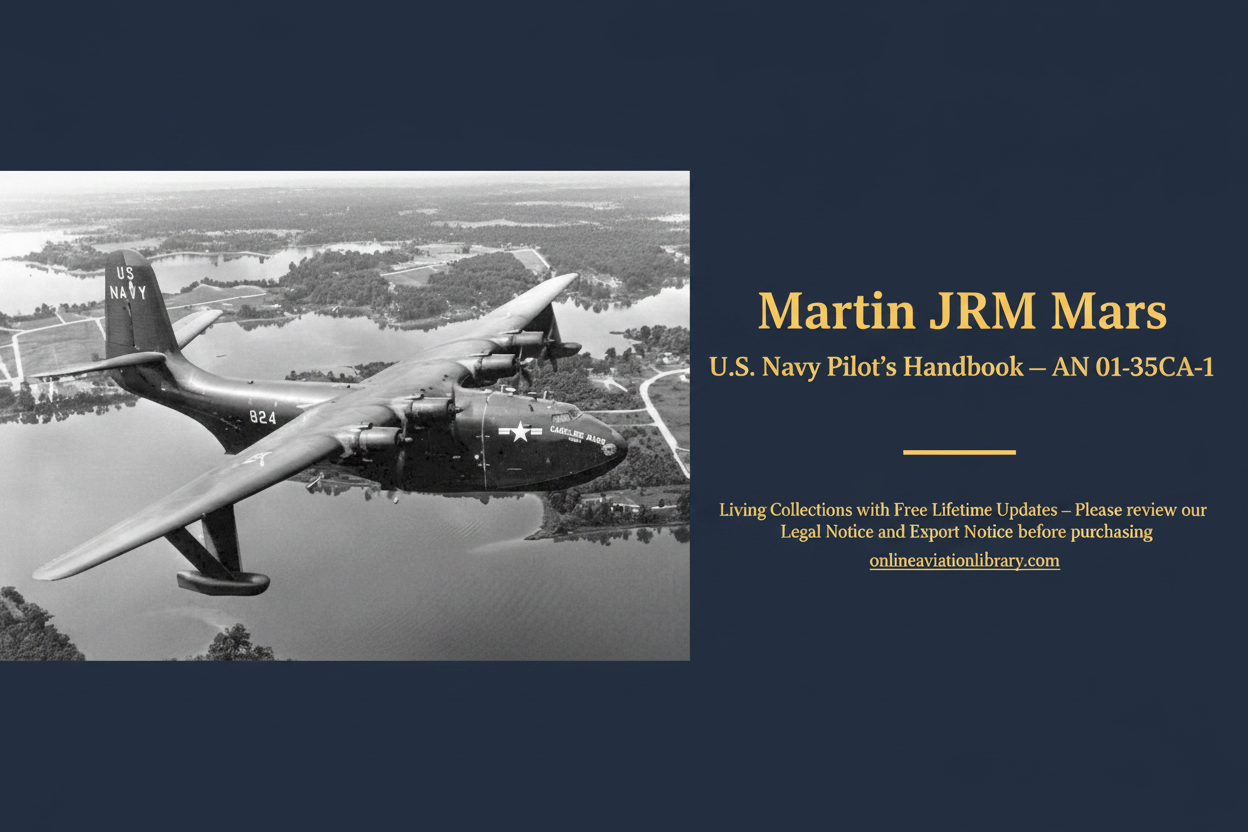 Martin JRM Mars — Caroline Mars US Navy banner