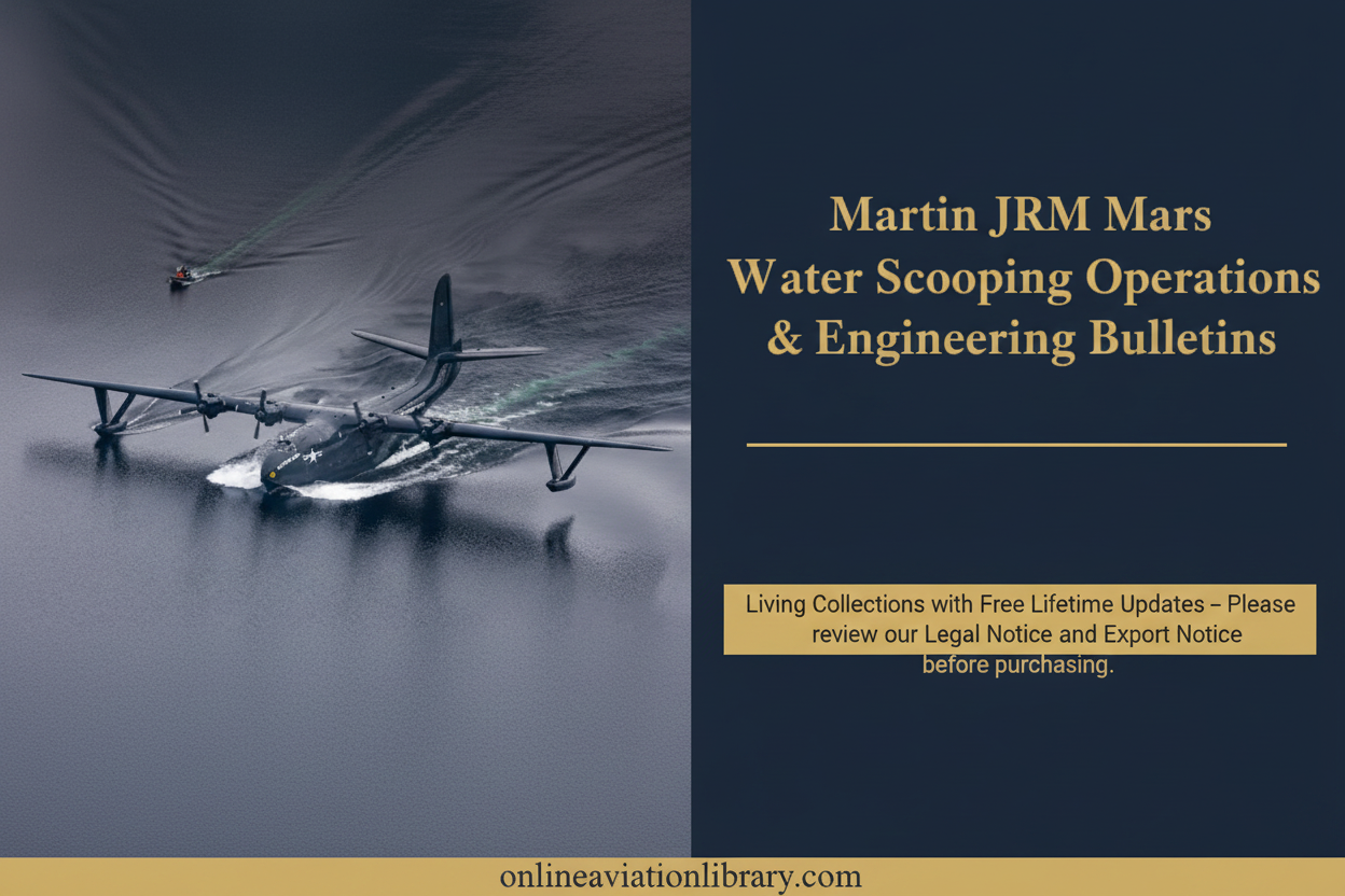Martin JRM Mars — Water Scooping Operations banner