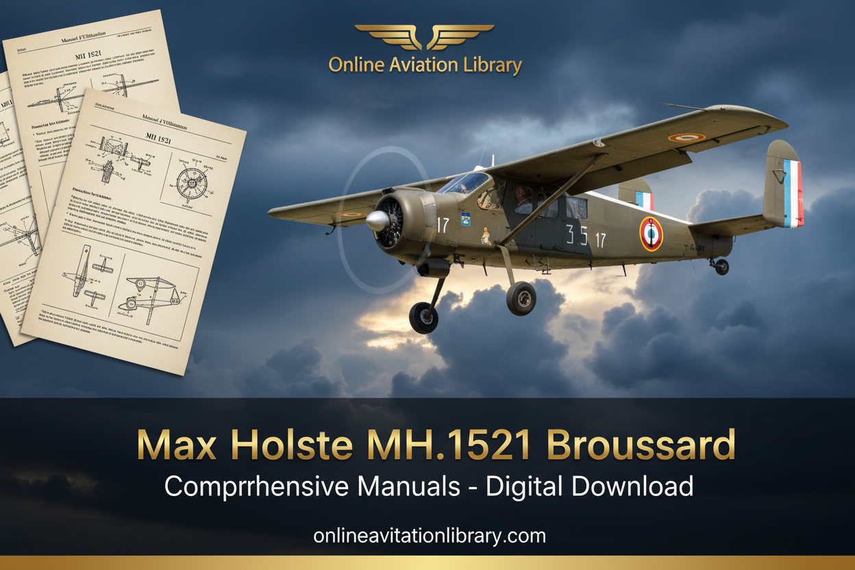 Max Holste Broussard Promotional Banner