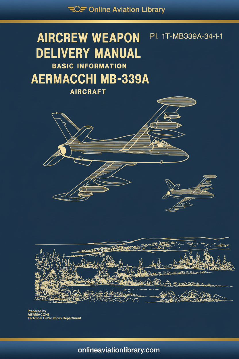MB-339A Aircrew Weapon Delivery Manual - Cover Page 1