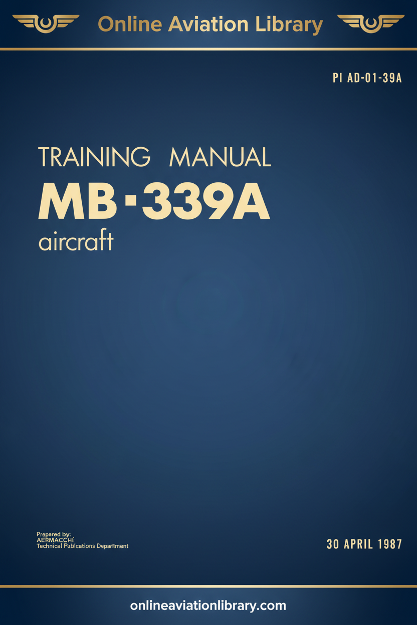 MB-339A Cover Page 1 - Text Only Blue Background