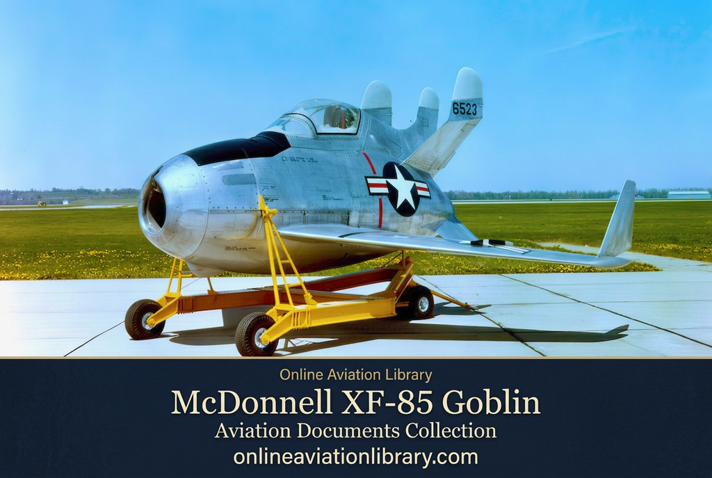 McDonnell XF-85 Goblin OAL banner