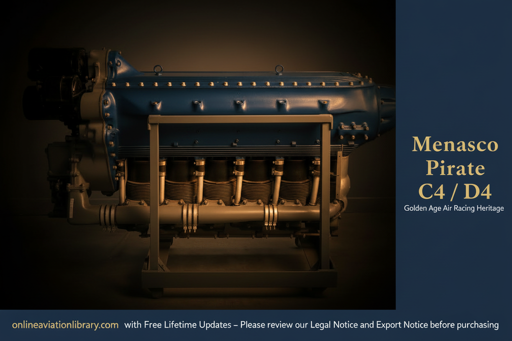 Menasco Pirate C4/D4 — Lit Banner