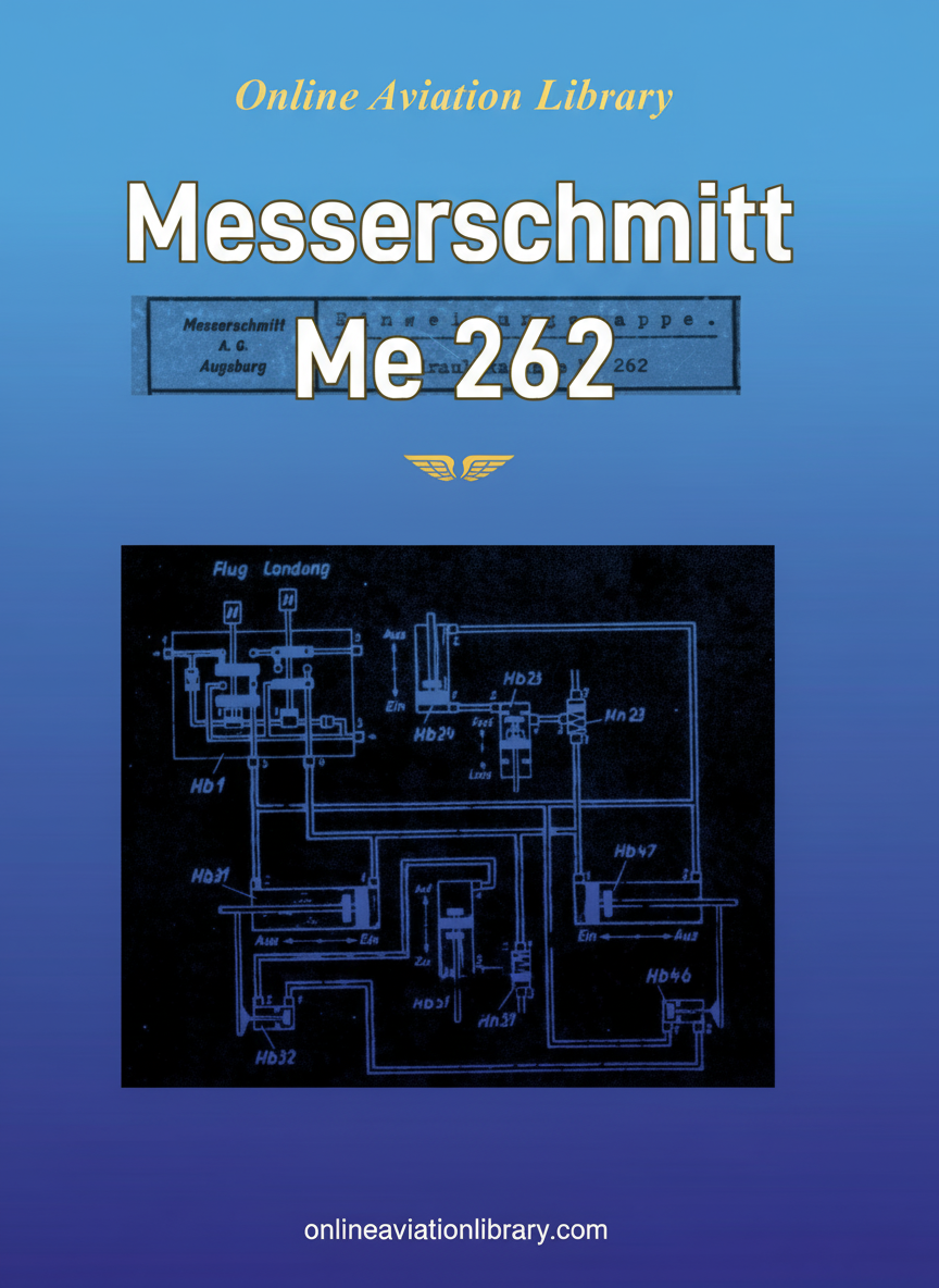 Messerschmitt Me 262 Hydraulikanlage Cover Page
