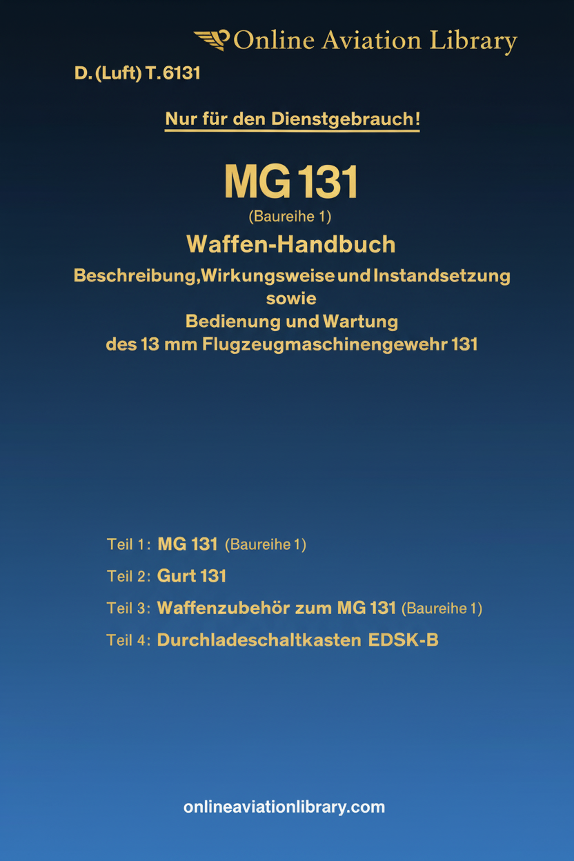 MG 131 Manual Cover Page