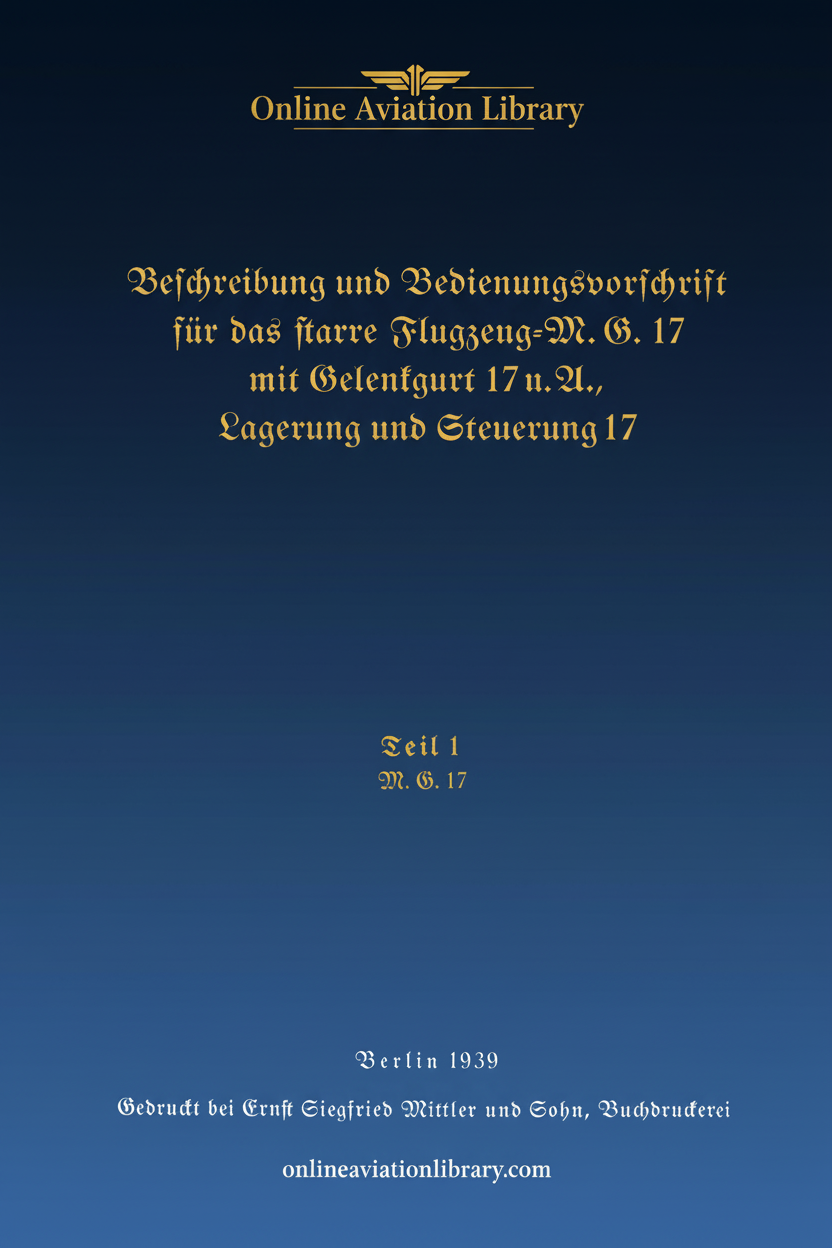 MG 17 Standard Cover Page