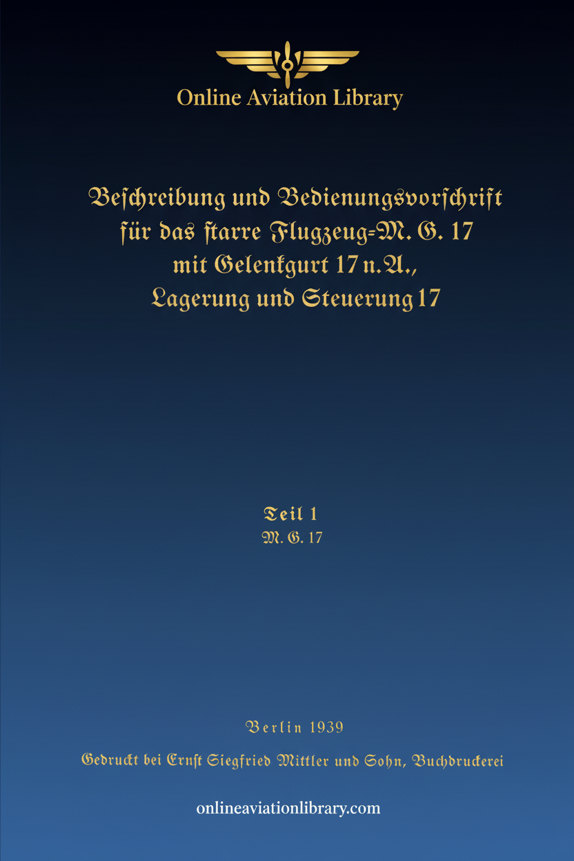 MG 17 Standard Cover Page