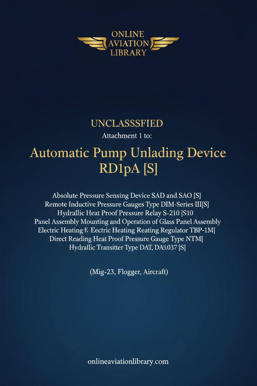 MiG-23 Attachment Standard Cover Page TEXT