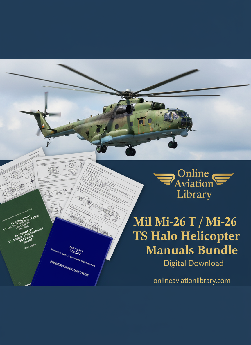 Mil Mi-26 Halo Helicopter Manuals Bundle Banner