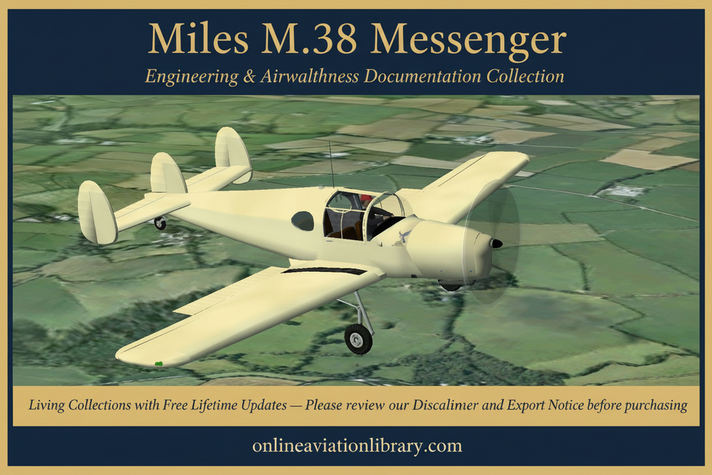 Miles M.38 Messenger — Civil Livery Banner