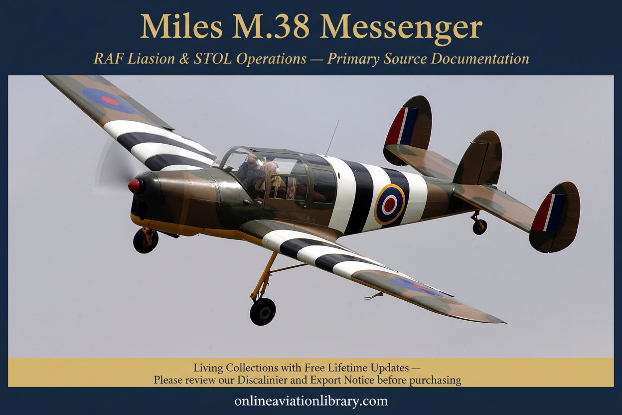 Miles M.38 Messenger — RAF WWII Banner