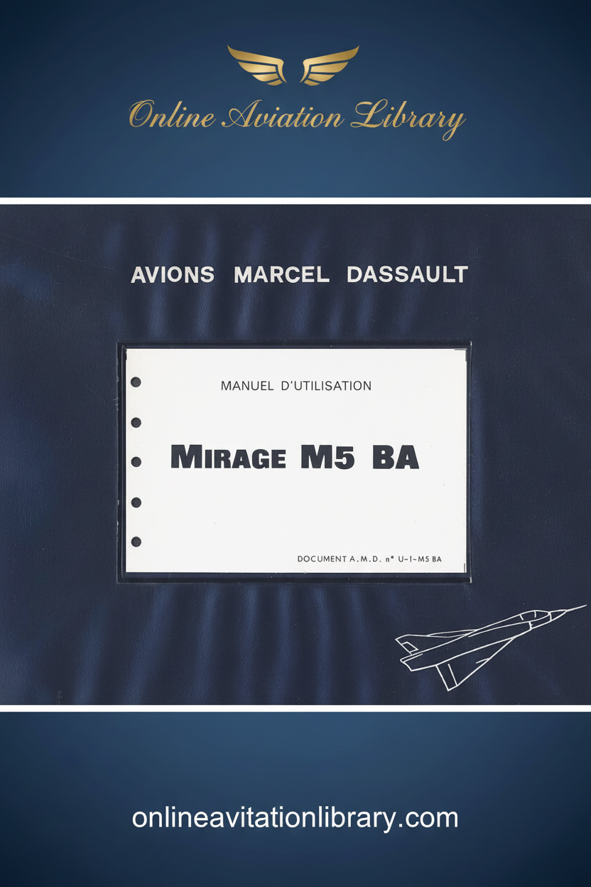 Mirage M5 BA Standard Cover Page 2