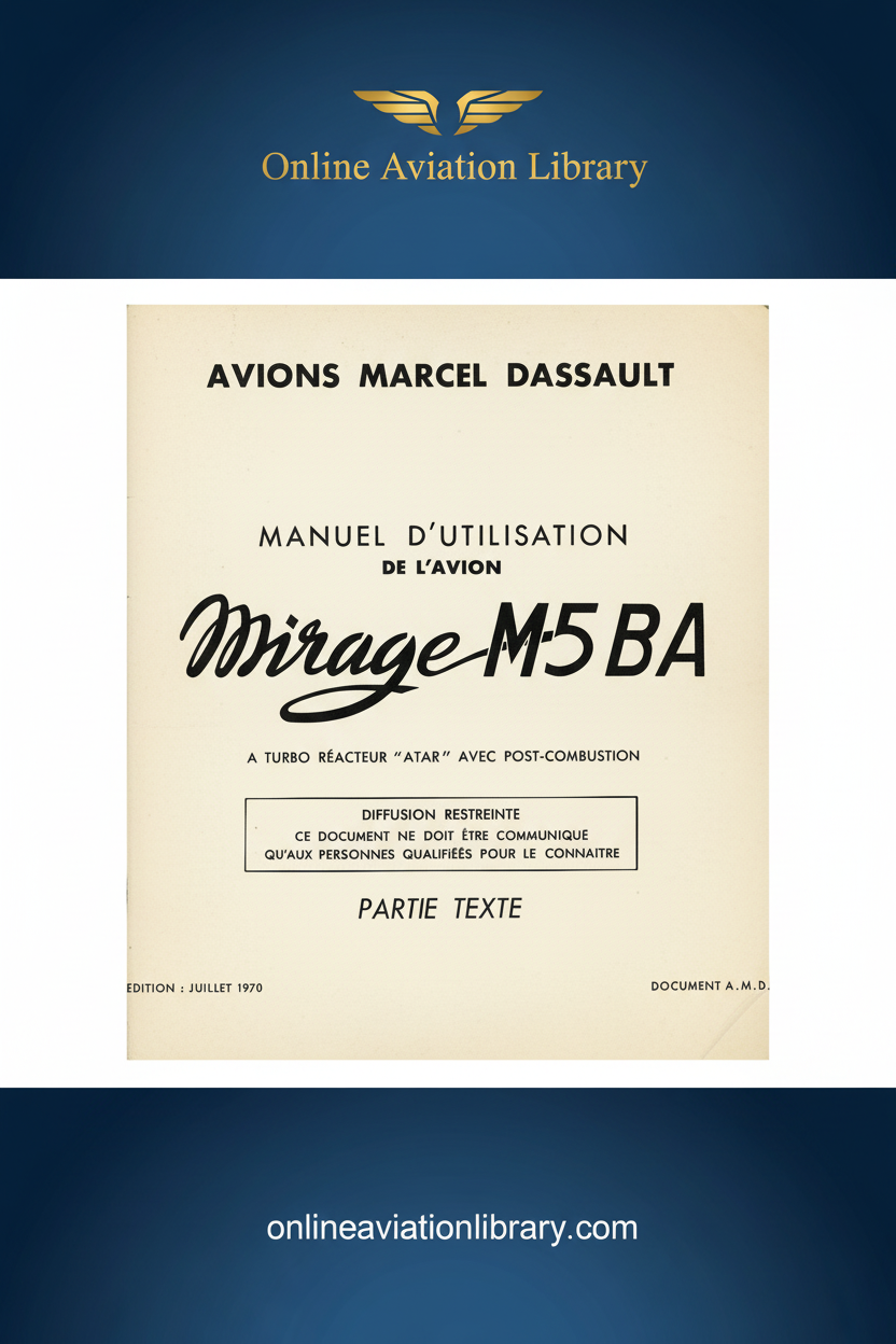 Mirage M5 BA Standard Cover Page 2