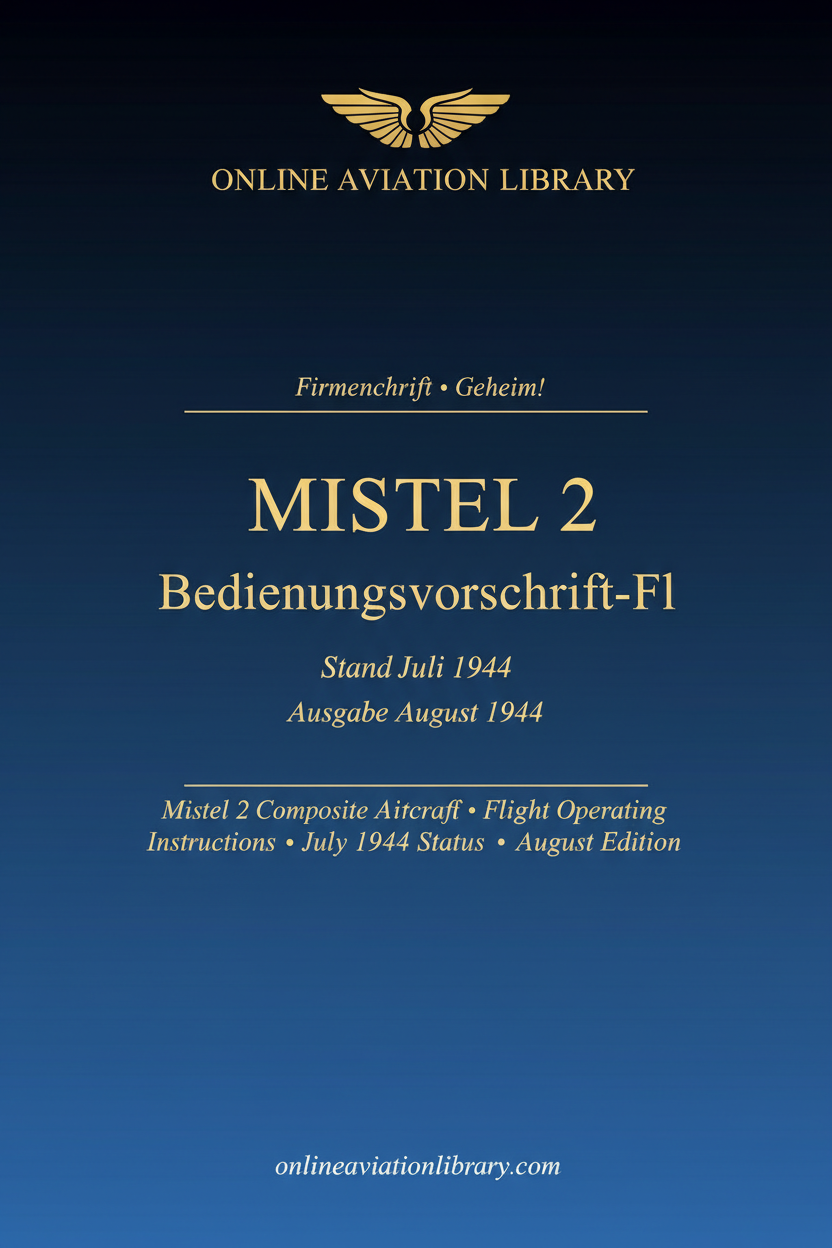 Mistel 2 Bedienungsvorschrift-Fl Cover