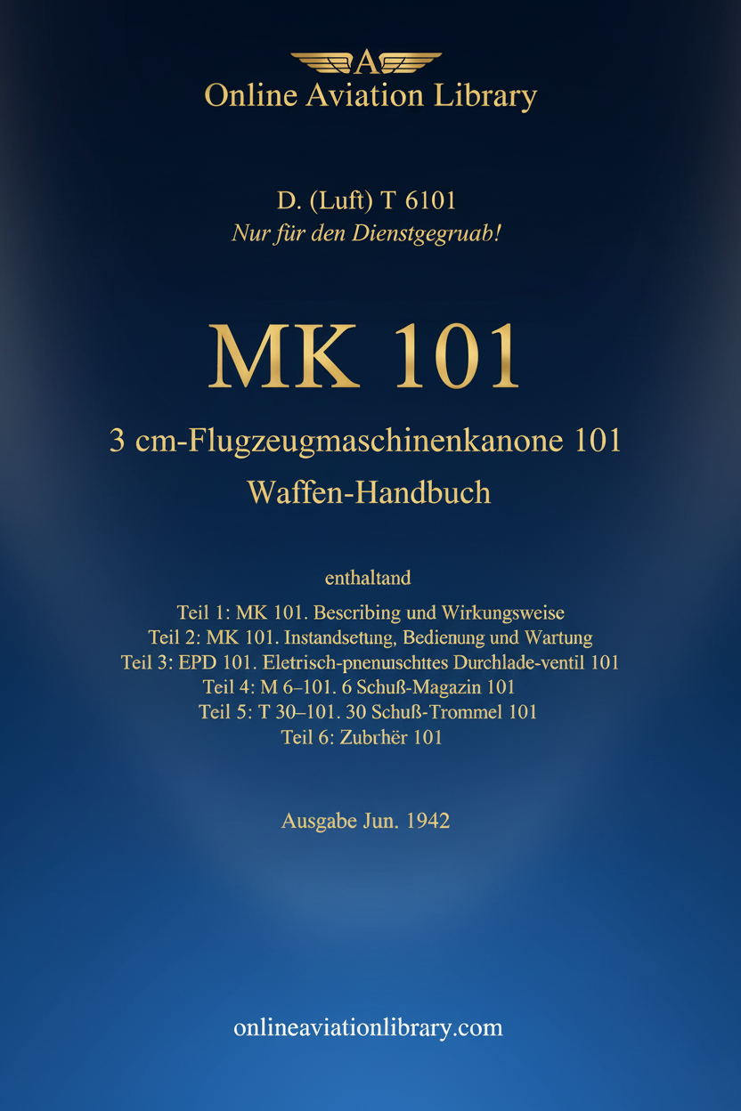 MK 101 Standard Cover Page