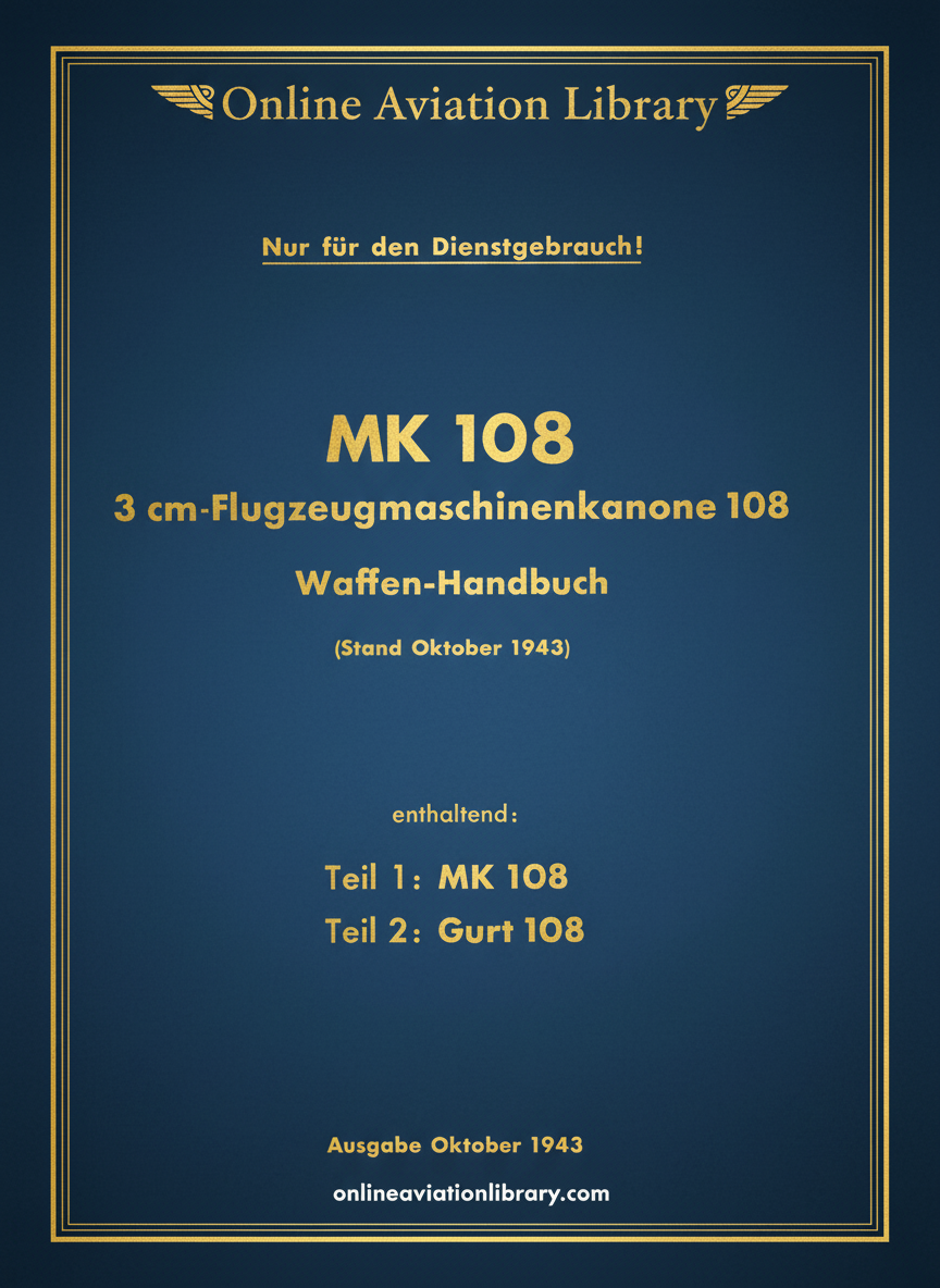 MK 108 Manual Cover Page